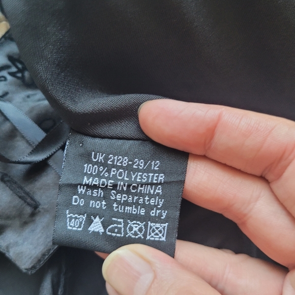 Hell Bunny Satin Tattoo Dress, VGUC, Size S - Picture 10 of 11